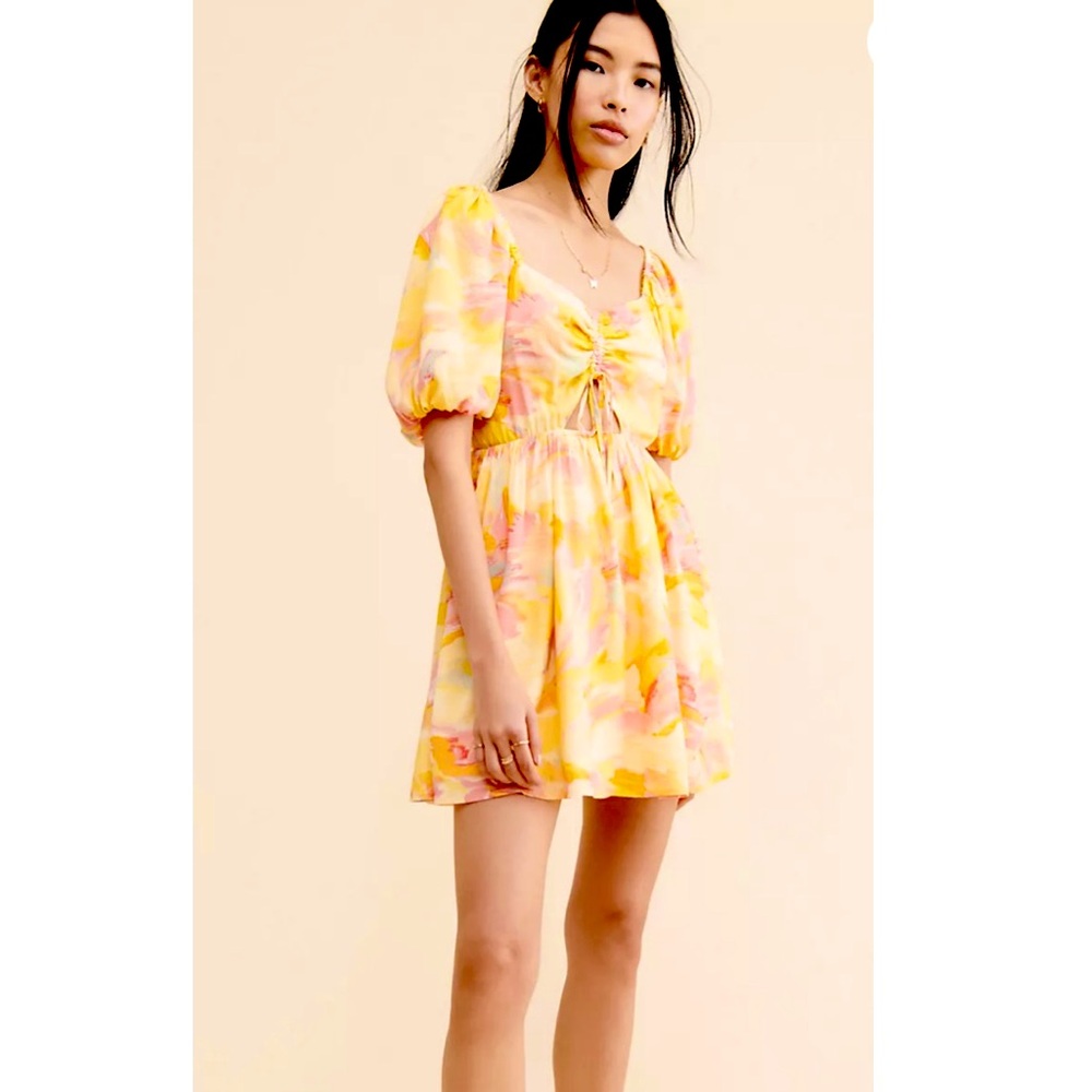 Anthropologie Adelyn Rae Dara Mini Dress